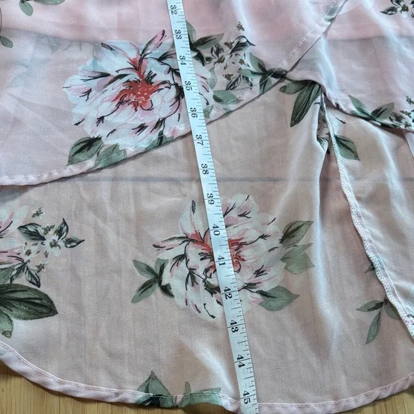 As U Wish Pink Floral Midi Dress - Picture 7 of 7